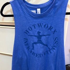 Blue Fitness Tank Top